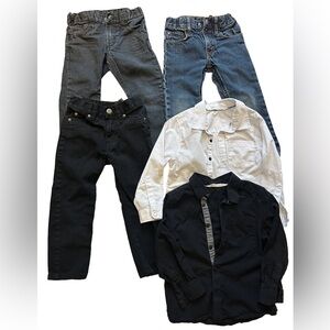 H&M Kids Matching Set - Black, White, Blue, Gray; toddler boy clothing lot
